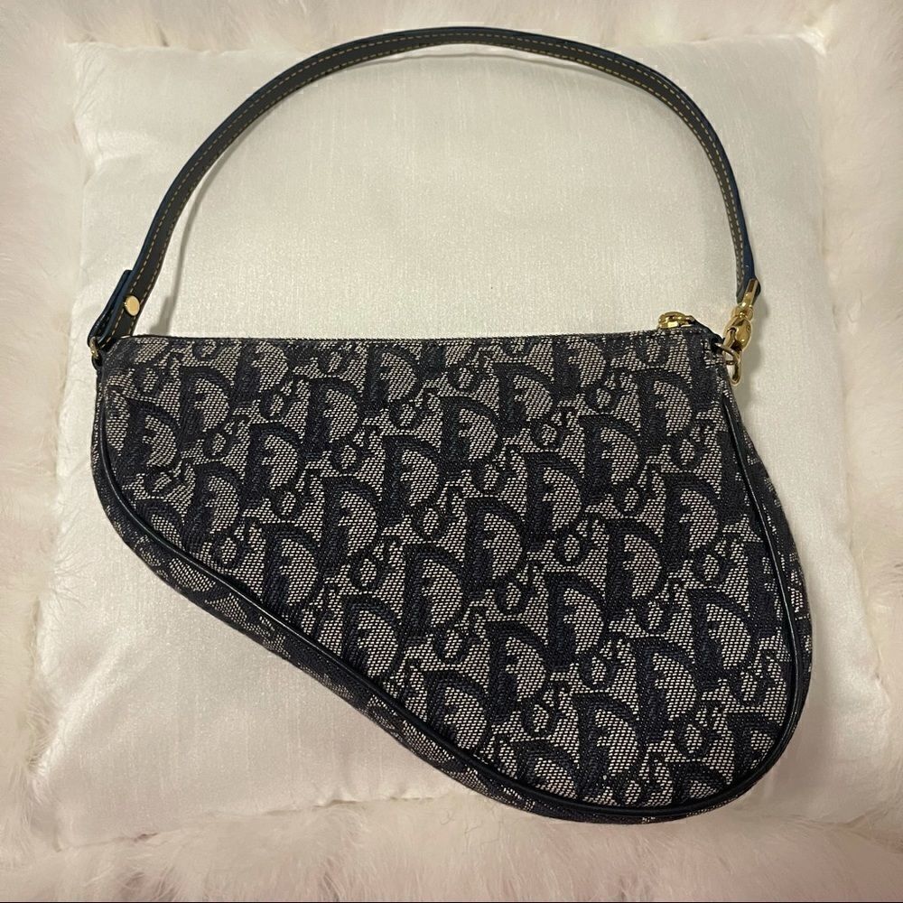 Vintage Y2K Dior saddle bag - Picture 2 of 8
